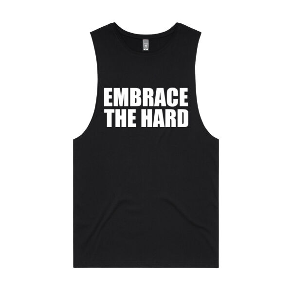 Embrace The Hard Muscle Tank Thumbnail
