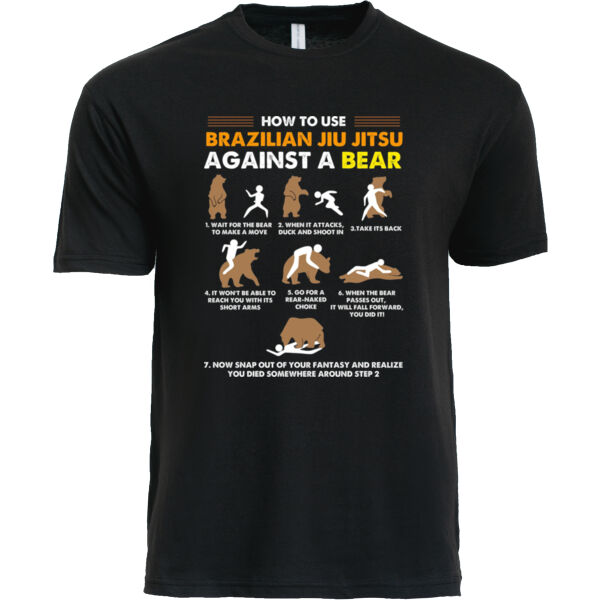 BJJ Against a Bear Tee Thumbnail