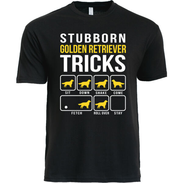 Stubborn Golden Retriever Tricks Tee Thumbnail