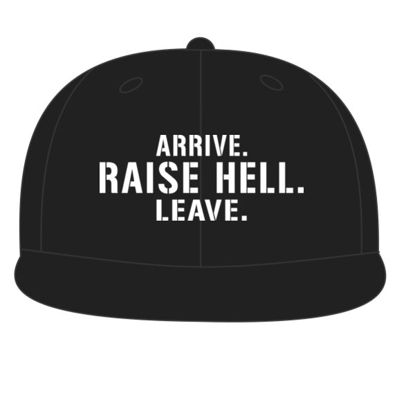 SCSA Arrive. Raise Hell. Leave. Snapback Cap Thumbnail
