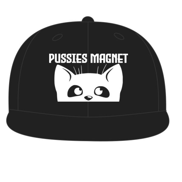 Pussies Magnet Snapback Cap Thumbnail
