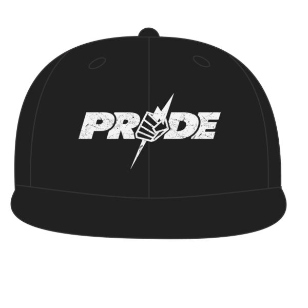 PRIDE FC Exclusive White Logo Snapback Cap Thumbnail